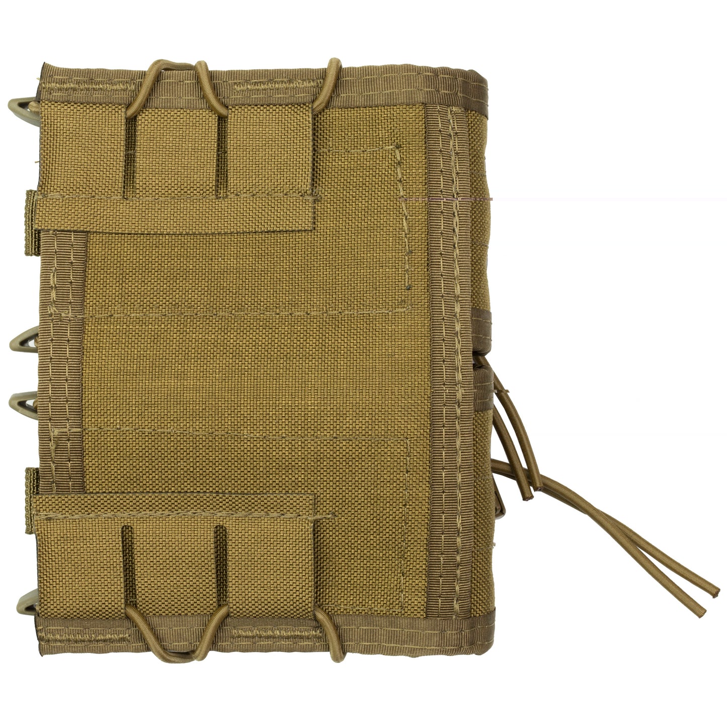 High Speed Gear, Double Rifle TACO, Dual Magazine Pouch, Molle, Fits Most Rifle Magazines, Hybrid Kydex and Nylon, Coyote Brown