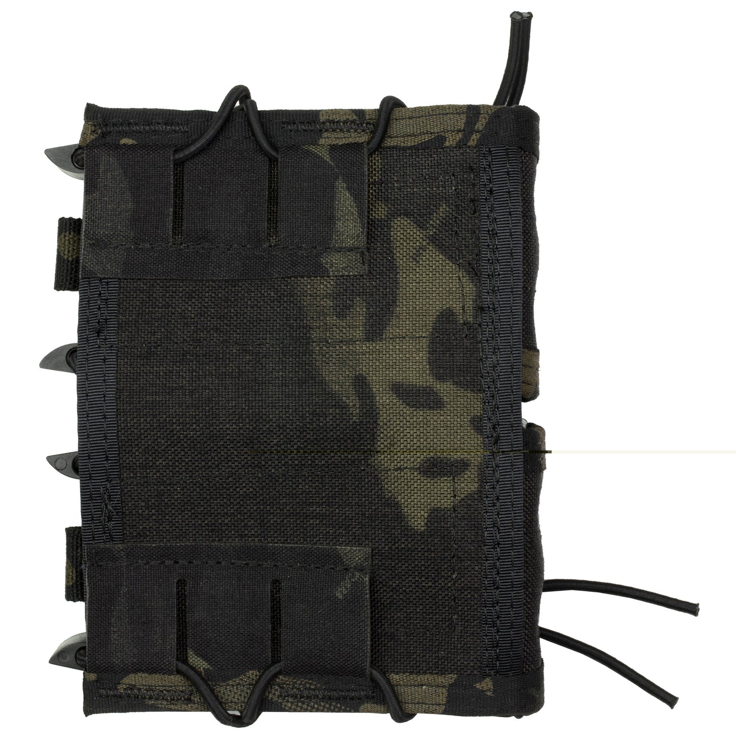 High Speed Gear, Double Rifle TACO, Dual Magazine Pouch, Molle, Fits Most Rifle Magazines, Hybrid Kydex and Nylon, MultiCam Black