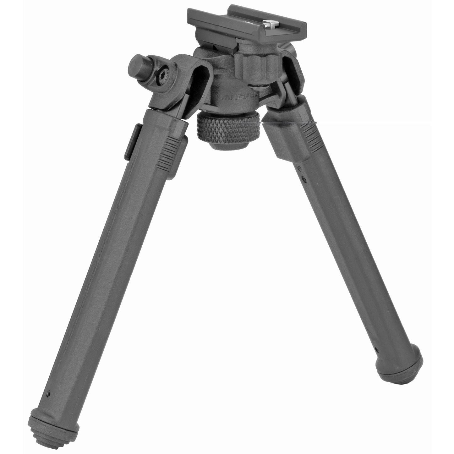 Magpul Industries, Adjustable Bipod, w/ Sling Stud Quick Detach Mount, Black