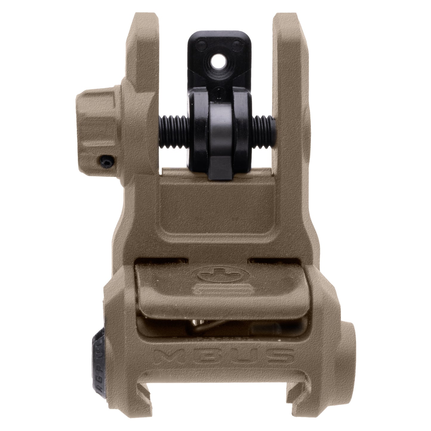 Magpul Industries, MBUS 3 Back-Up Rear Sight, Rapid-Select Rear Aperture System, Ambidextrous Push-Button Deployment, Fits Picatinny Rails, Flat Dark Earth