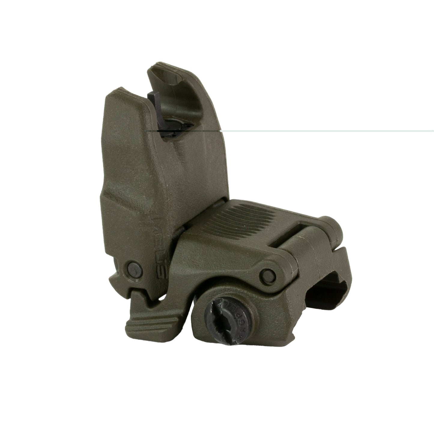 Magpul Industries, MBUS Back-Up Front Sight Gen 2, Fits Picatinny Rails, Flip Up, Olive Drab Green