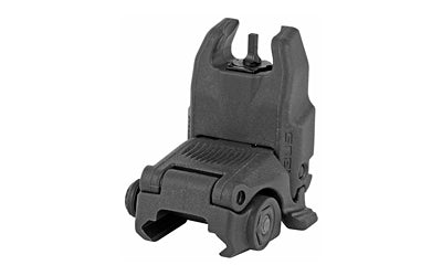 Magpul Industries, MBUS Back-Up Rear Sight Gen 2, Fits Picatinny Rails, Flip Up, Black