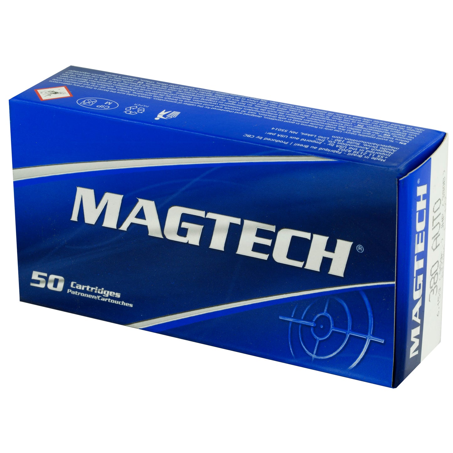 Magtech, Sport Shooting, 380ACP, 95 Grain, Jacketed Hollow Point, 50 Round Box