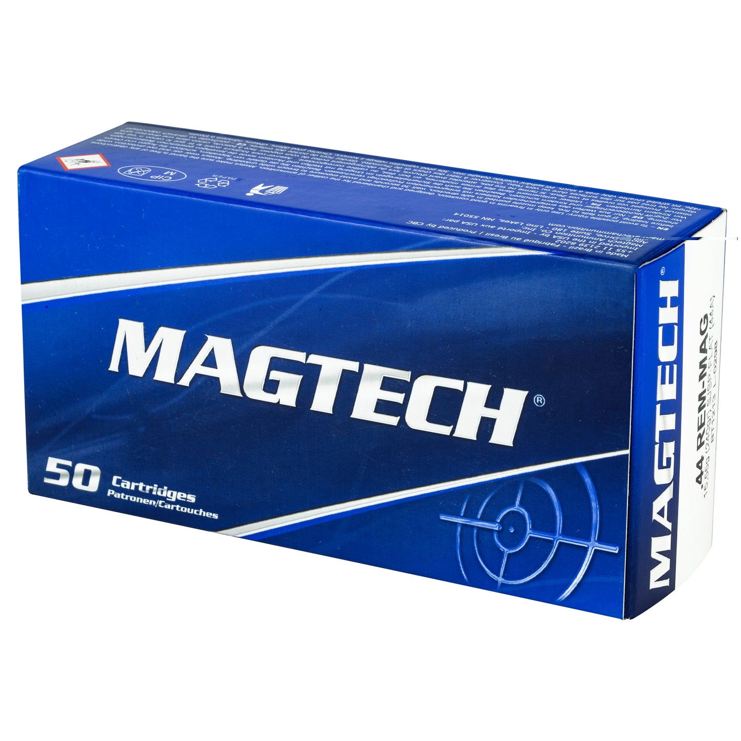 Magtech, Sport Shooting, 44MAG, 240 Grain, Jacketed Soft Point, 50 Round Box