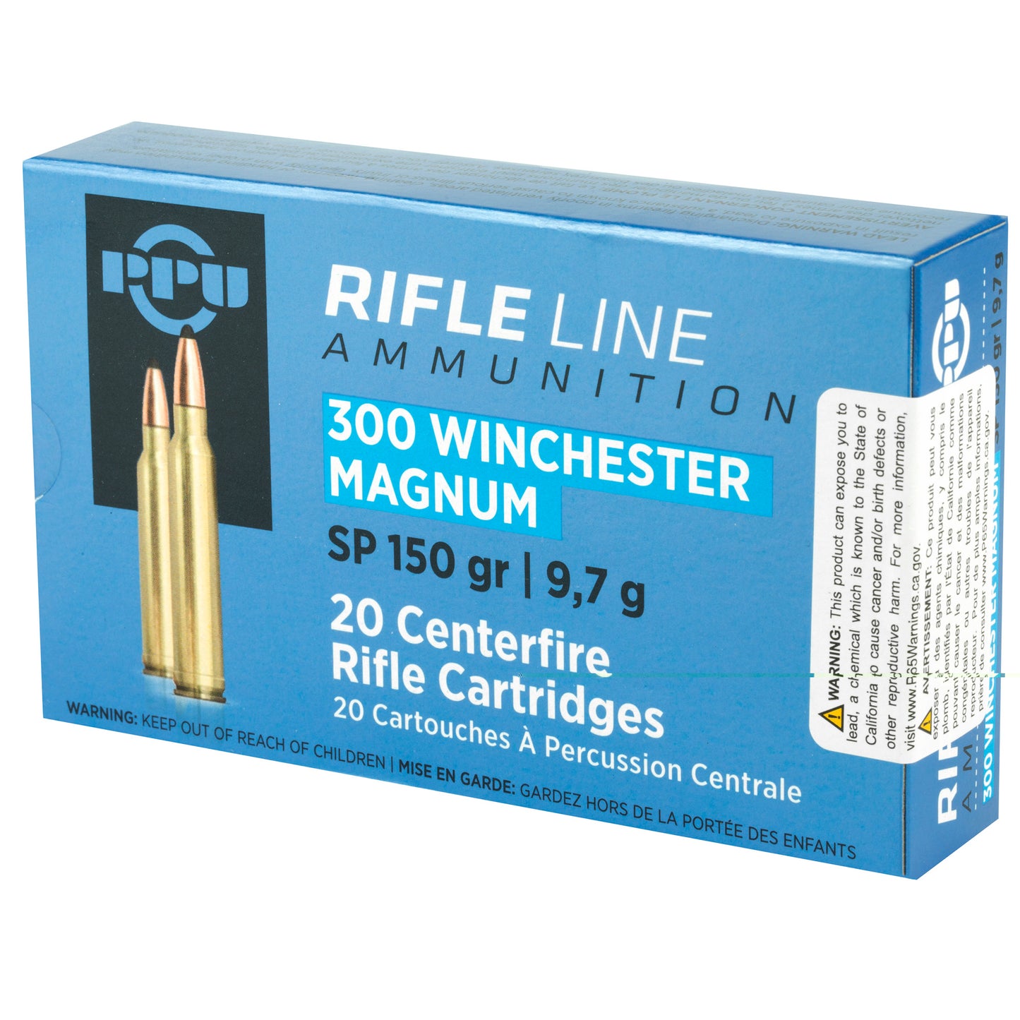 Prvi Partizan, Rifle, 300 Win, 150 Grain, Soft Point, 20 Round Box