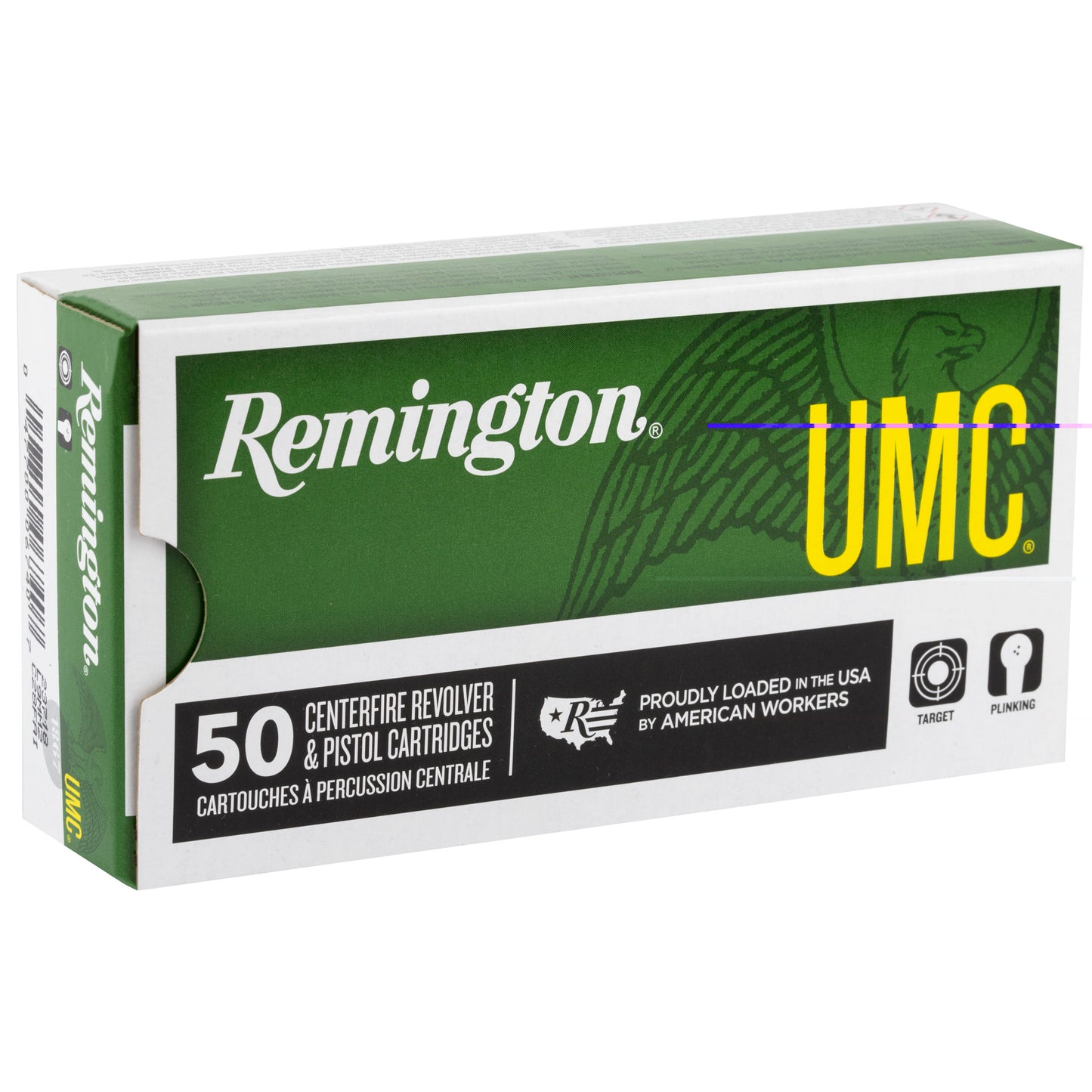 Remington, UMC, 9MM, 124 Grain, Full Metal Jacket, 50 Round Box