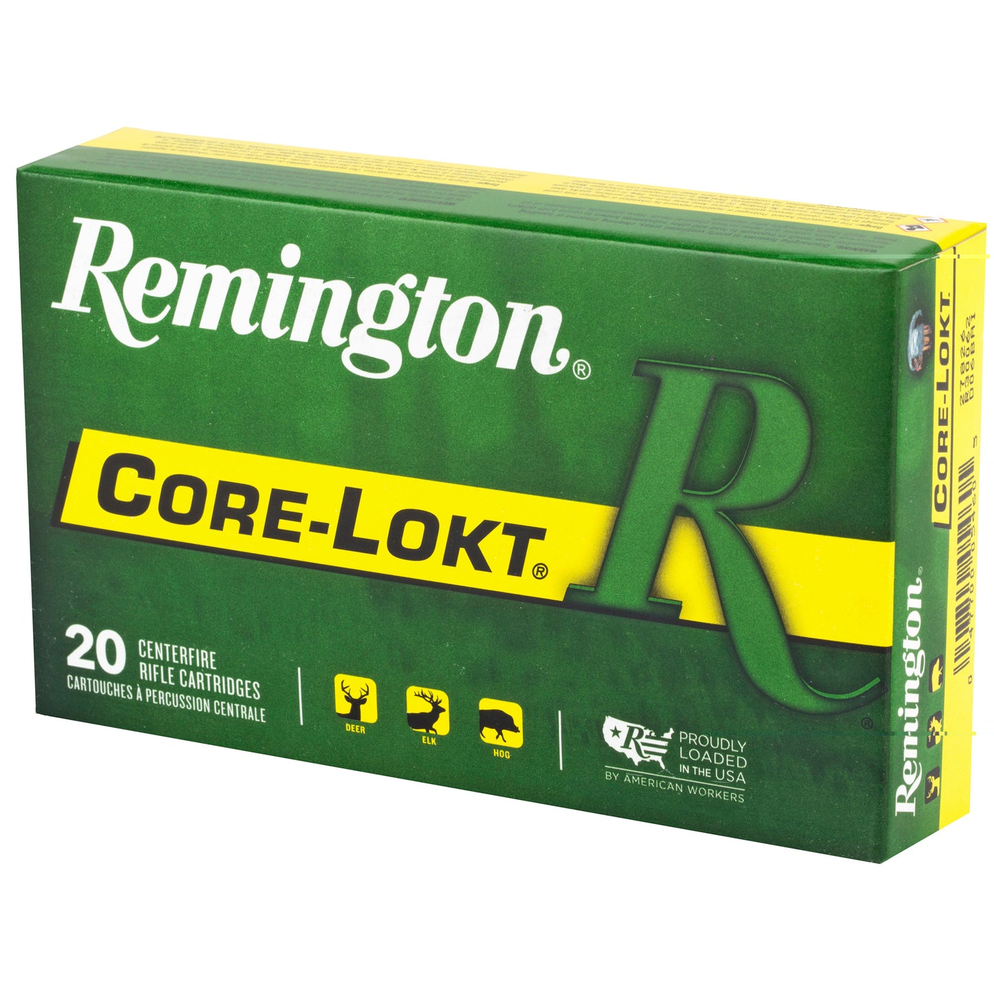 Remington, Core Lokt, 30-06, 150 Grain, Pointed Soft Point, 20 Round Box