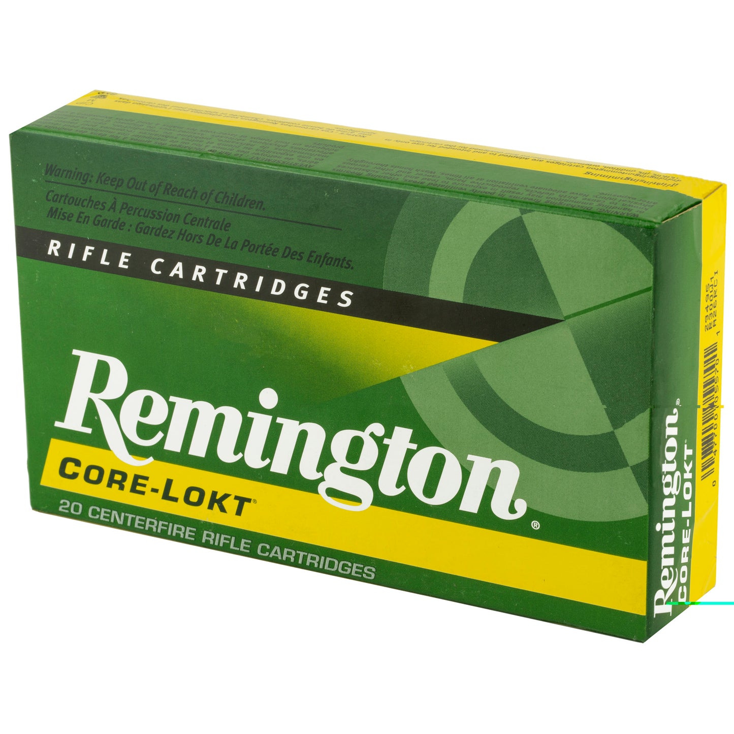 Remington, Core Lokt, 300 WIN MAG, 150 Grain, Pointed Soft Point, 20 Round Box