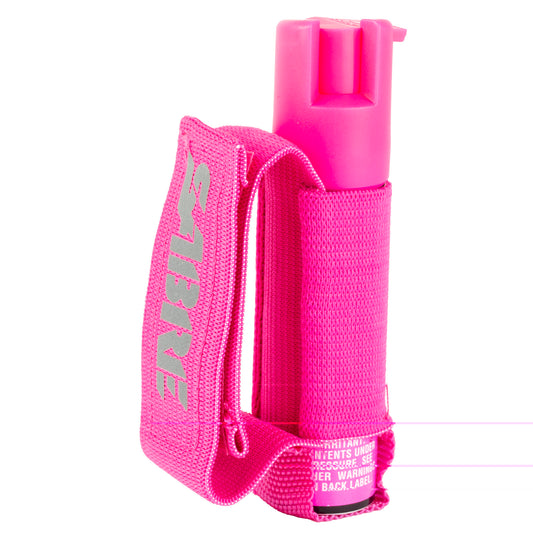 Sabre, The Runner, 0.67 Ounces, Pepper Gel, Pink, Included Hand Strap