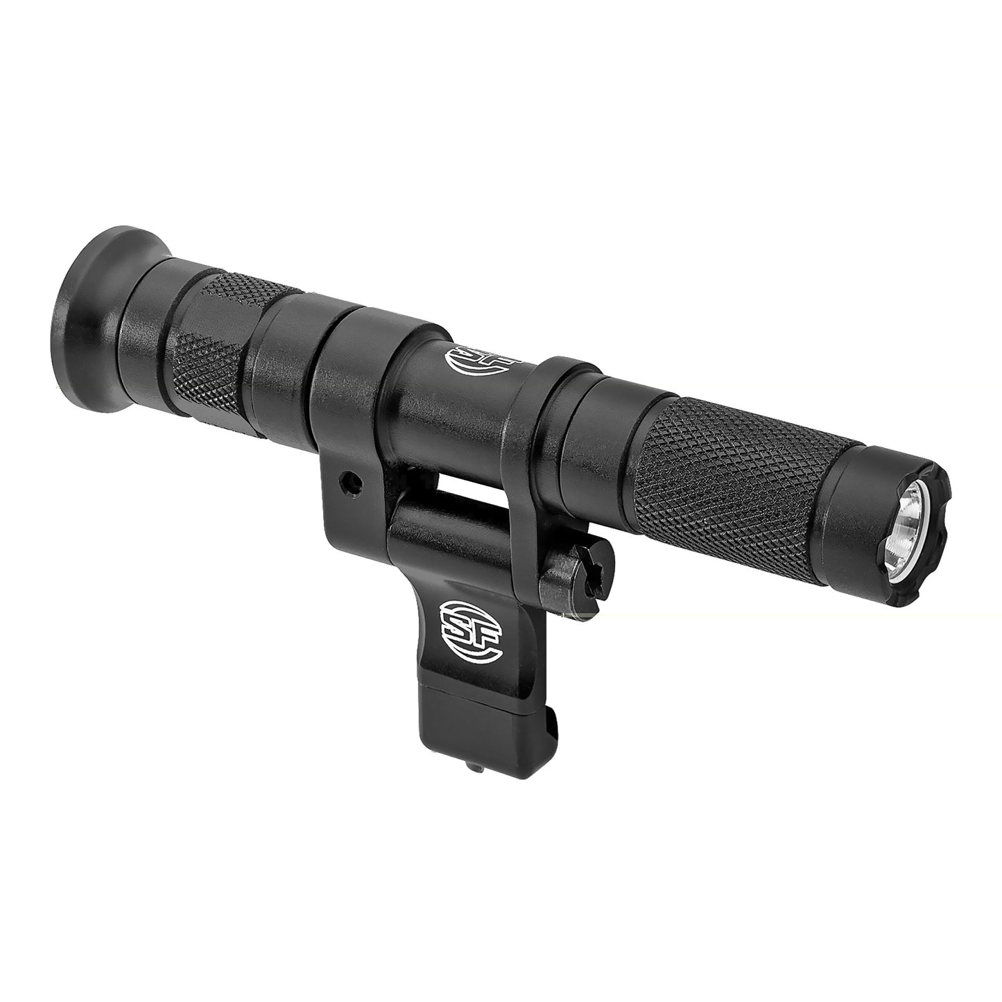 Surefire, M140A Micro Scout Light Pro, Weaponlight, 300 Lumens, 1,045 Candela, 1.25 Hours of Runtime, Click Tailcap, Includes 1 Rechargeable AAA NiMH Battery, Hard Anodized Finish, Black