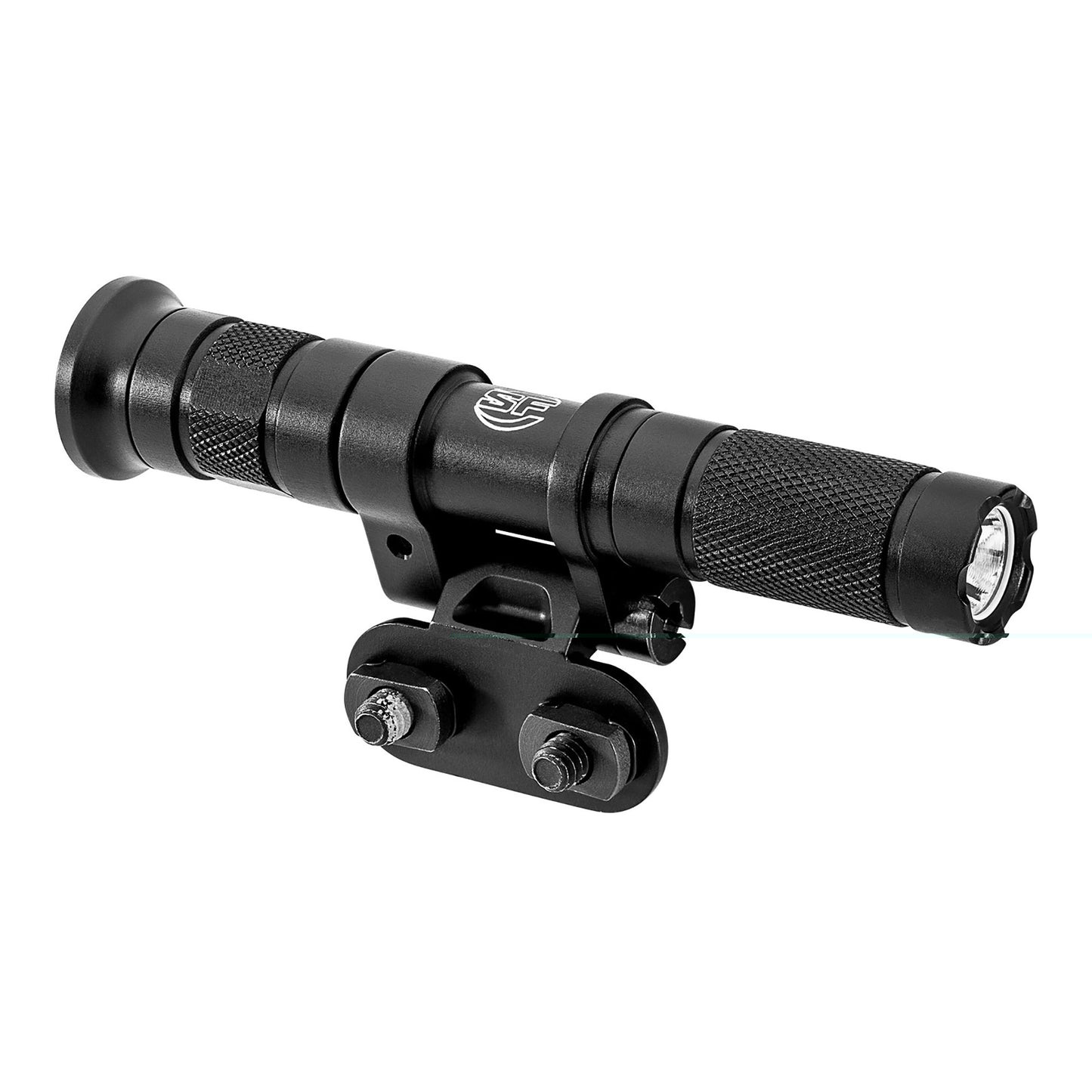 Surefire, M140A Micro Scout Light Pro, Weaponlight, 300 Lumens, 1,045 Candela, 1.25 Hours of Runtime, Click Tailcap, Includes 1 Rechargeable AAA NiMH Battery, Hard Anodized Finish, Black