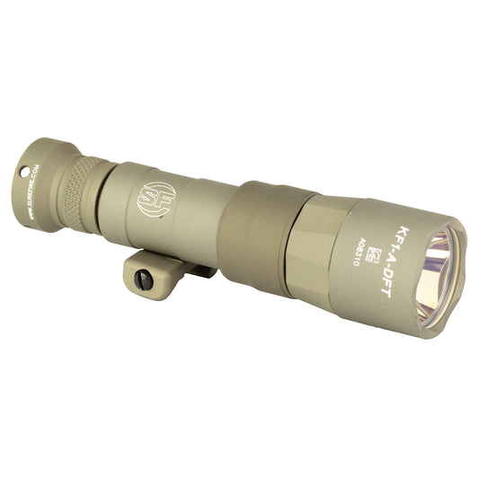 Surefire, M340C Scout Flashlight, Fits Picatinny, 500 Lumens, Anodized Finish, Tan, Z68 On/Off Tailcap, Includes MLOK Adapter
