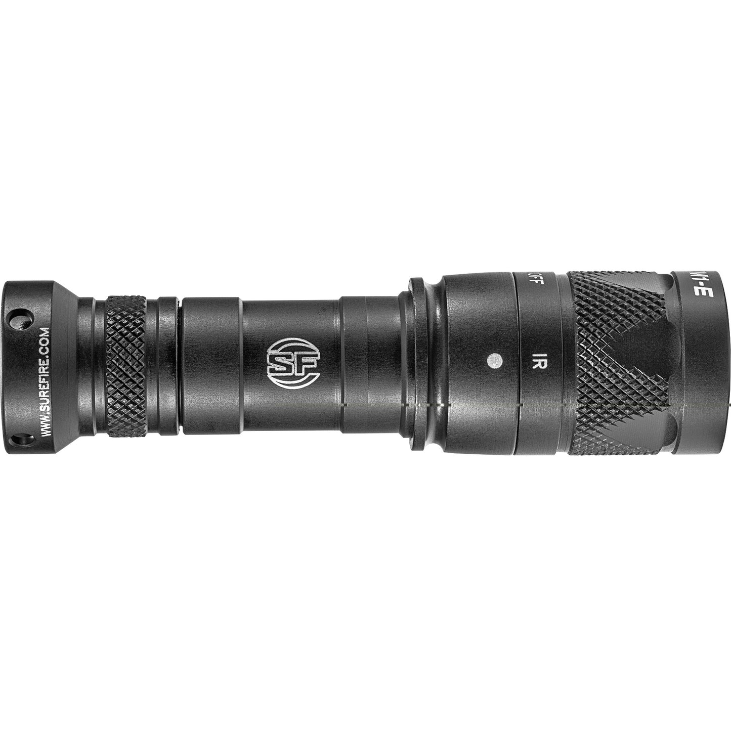 Surefire, M340V Scout Pro Flashlight, LED, 250 Lumens White Light/100mW of IR, Black Finish, 1913 Picatinny Mount installed, MLOK Mount included, Z68 On/Off Tailcap