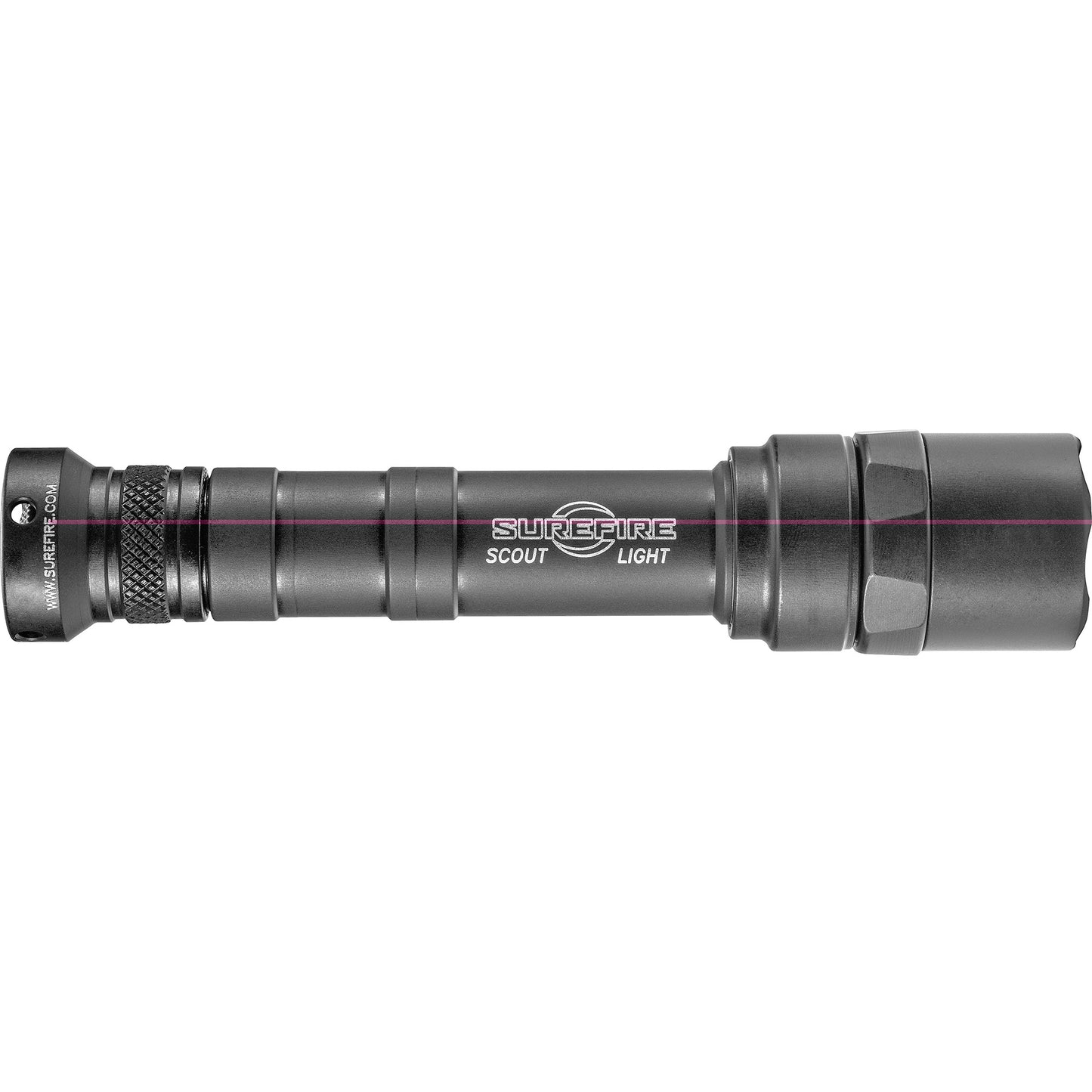 Surefire, M640U Scout Pro Flashlight, LED, 1000 Lumens, Black, 1913 Picatinny Mount installed, MLOK Mount included, Z68 On/Off Tailcap