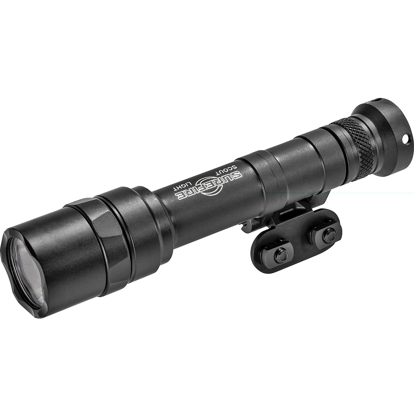 Surefire, M640U Scout Pro Flashlight, LED, 1000 Lumens, Black, 1913 Picatinny Mount installed, MLOK Mount included, Z68 On/Off Tailcap