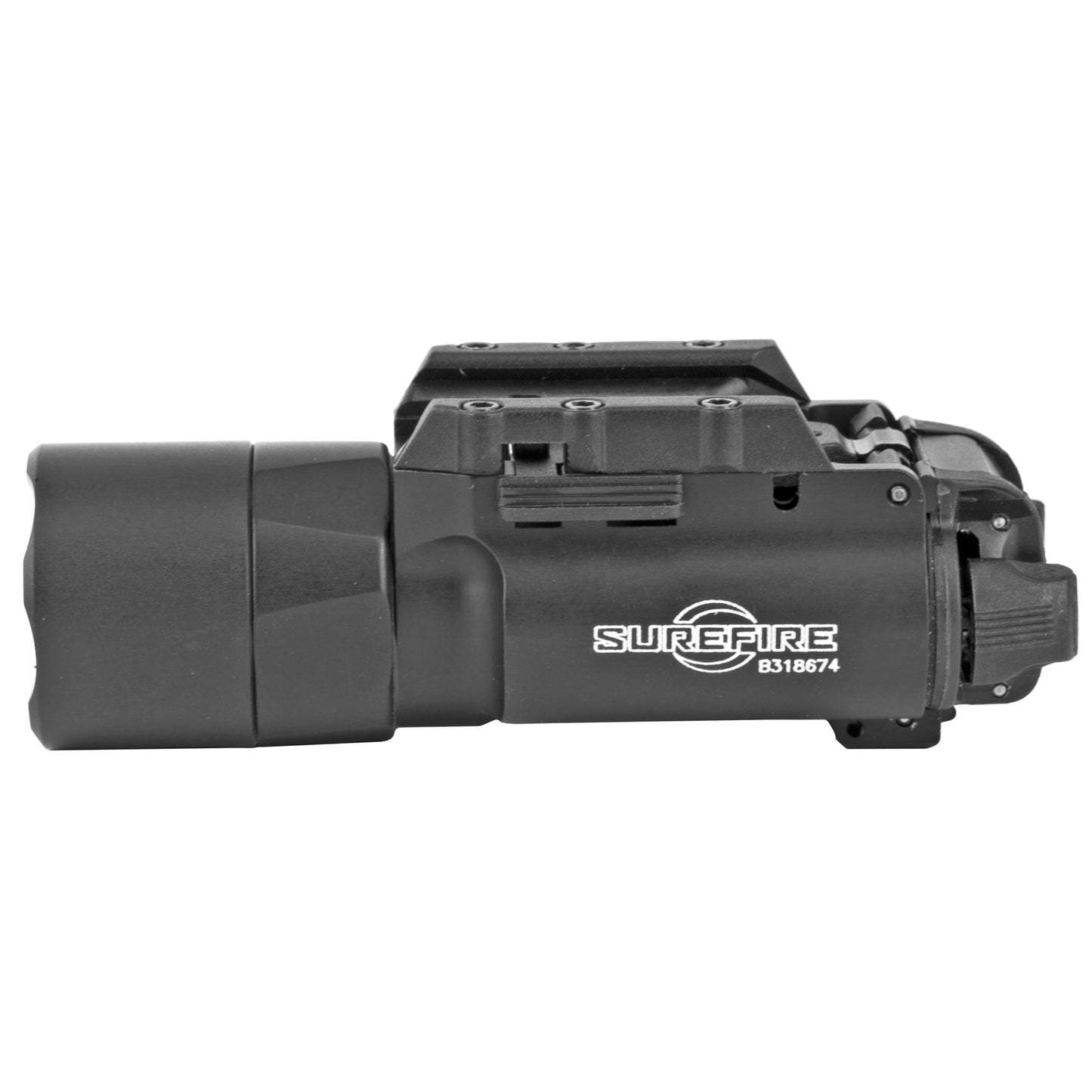 Surefire, X300 Ultra, Weaponlight, White LED, 1000 Lumens, Fits Picatinny and Universal, For Pistols, Black, 2x CR123 Batteries