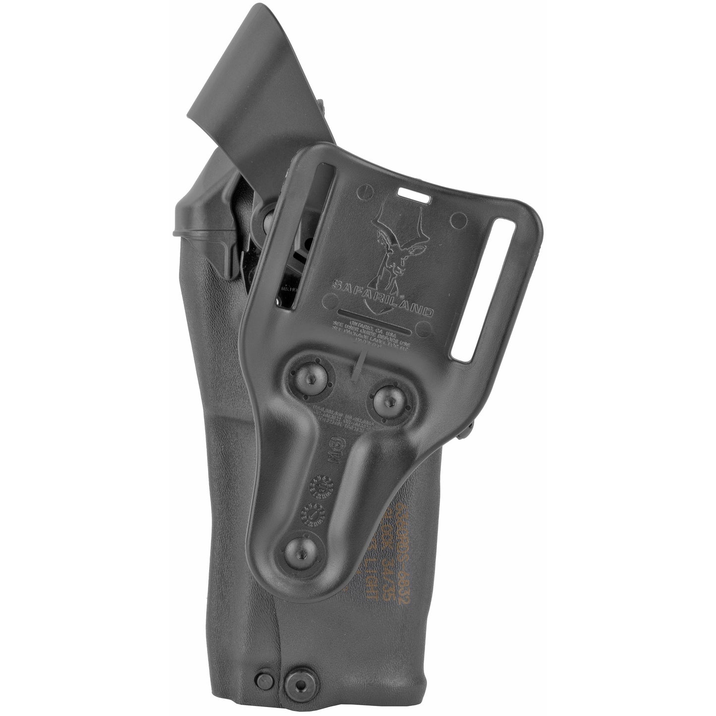 Safariland, Model 6360RDS ALS/SLS Mid-Ride Level-III Retention Duty Holster, Fits Glock 34/35, Right Hand, Black Finish