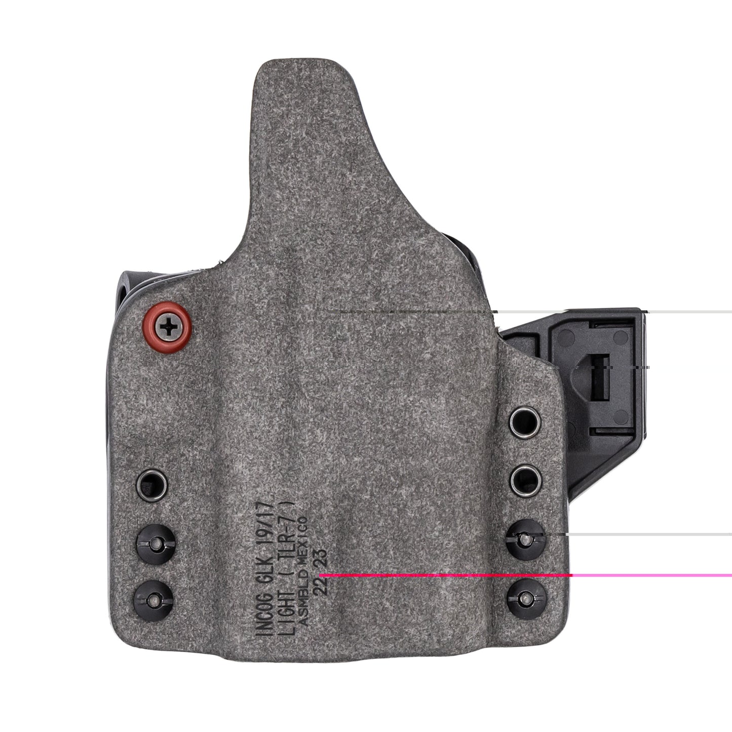 Safariland, INCOG-X, Fits Sig Sauer P320 Carry/X-Carry/Compact/X-Compact/M17/M18 with Light, Black, Right Hand