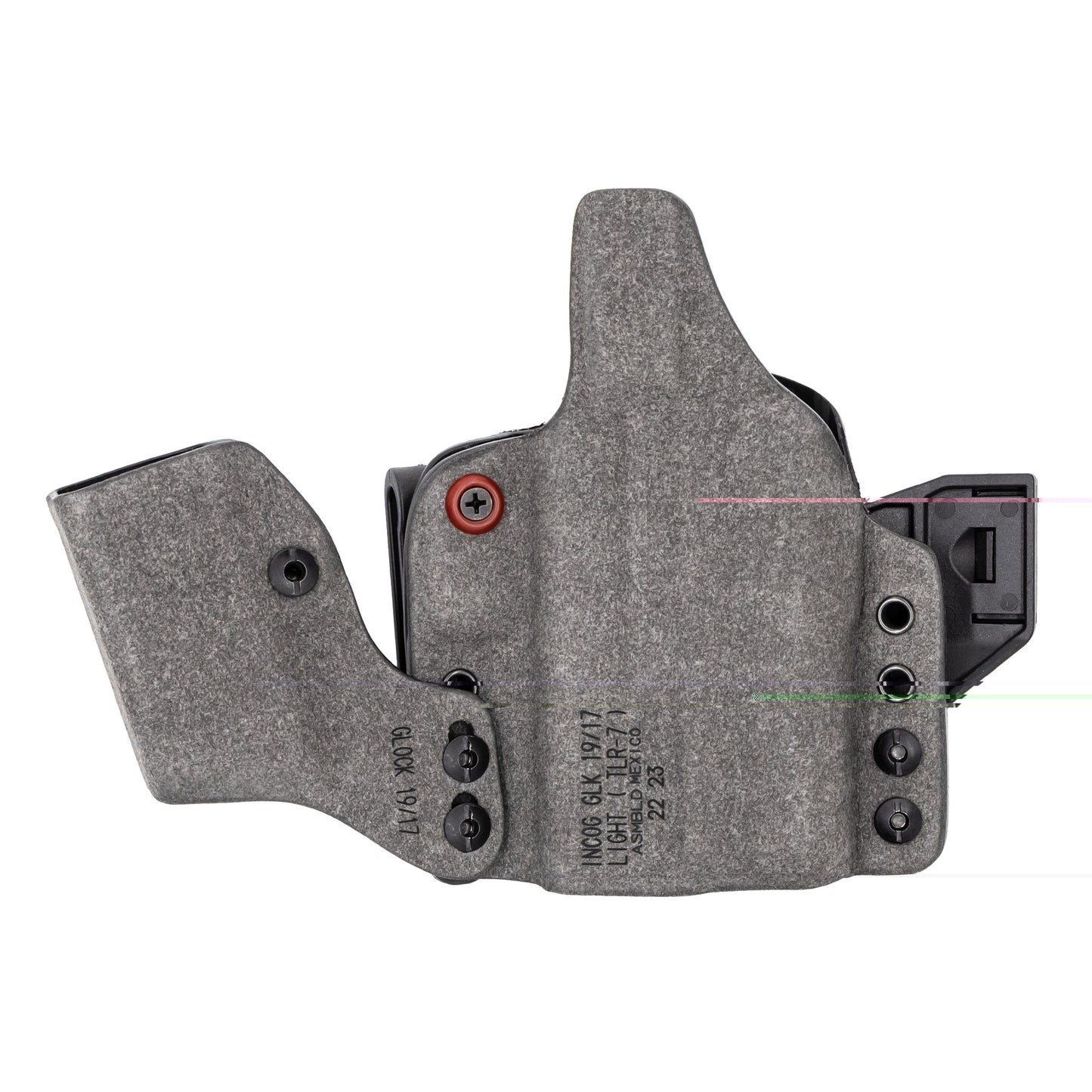 Safariland, INCOG-X, Joint Collaboration with Haley Strategic, Inside the Waistband Holster, Fits Sig Sauer P365/X/XL with Light, Integrated Magazine Caddy, Black, Right Hand