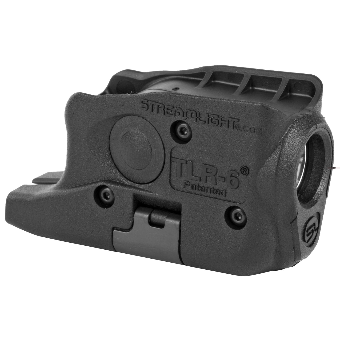 Streamlight, TLR-6, Weaponlight, Fits Glk 26/27/33, White LED 100 Lumens, Includes 2 CR 1/3N Lithium Batteries, Black