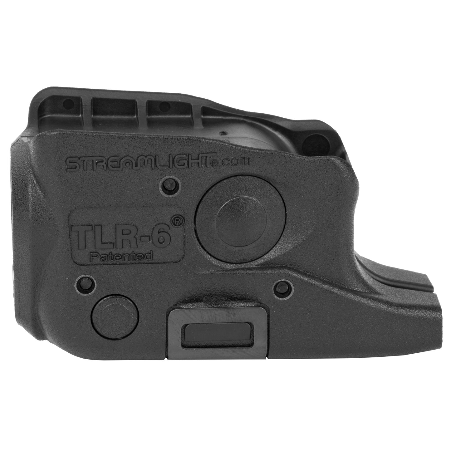 Streamlight, TLR-6, Weaponlight, Fits Glk 26/27/33, White LED 100 Lumens, Includes 2 CR 1/3N Lithium Batteries, Black