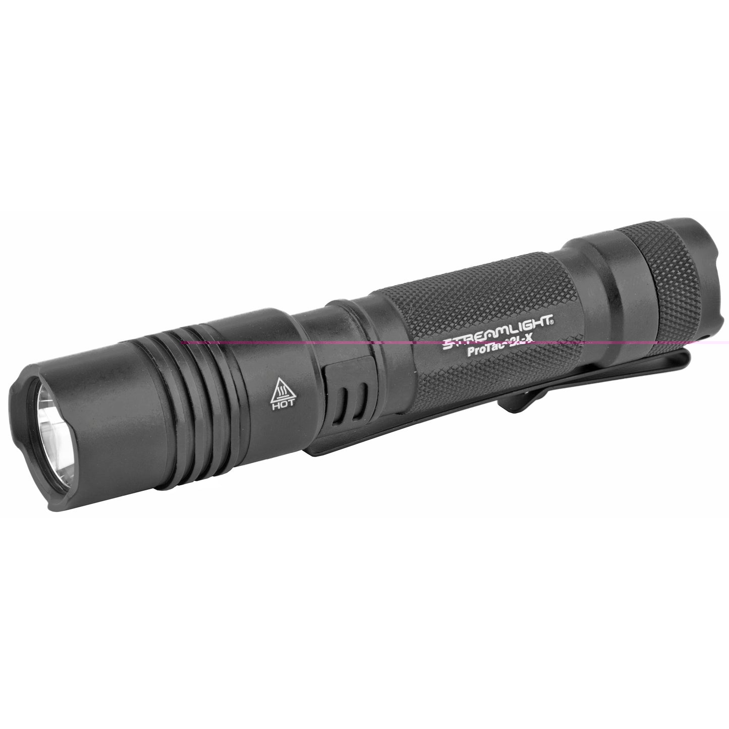 Streamlight, ProTac, Flashlight, Multi-Fuel, 500 Lumens, Uses Streamlight SL-B26 Protected Li-Ion USB Rechargeable Battery Pack or (2) Two CR123A Lithium Batteries, Black, Includes (2) CR123A Batteries