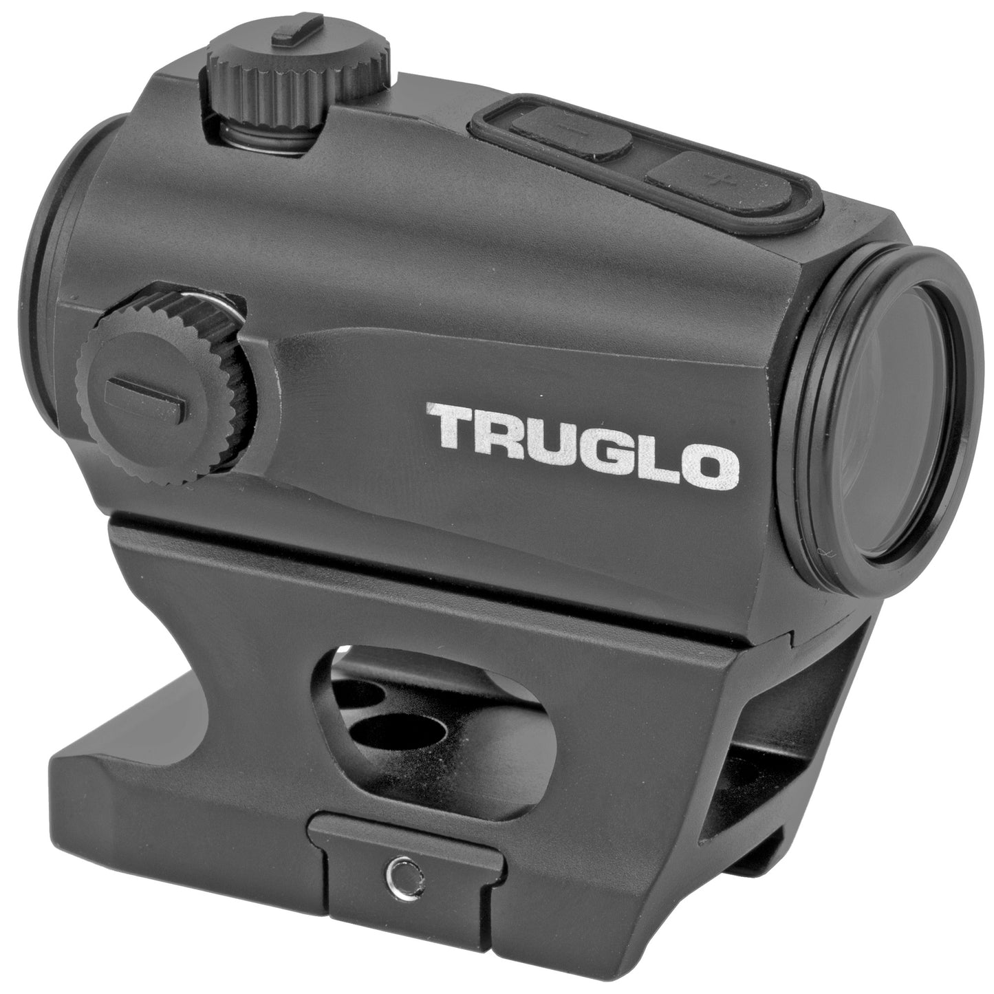 Truglo, IGNITE, Red Dot, 1X22mm, 2 MOA Green Dot, Black, Includes High and Low Picatinny/Weaver Mount and Rubber Lens Cover