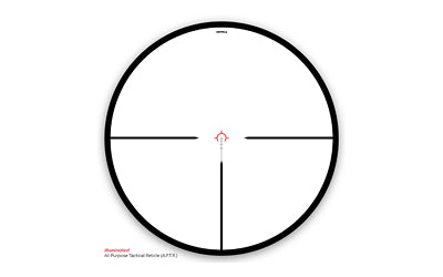 Truglo, OMNIA Rifle Scope, 1-6X24mm, 300mm Main Tube, Illuminate A.P.T.R. (All Purpose Tacticle Reticle), APTUS-M1 One Piece Mount, Throw Lever, Black