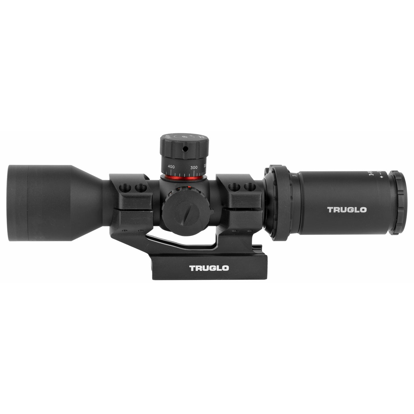 Truglo, Tactical 30 Rifle Scope, 3-9X42, 30mm, Illuminated Reticle, Includes 1 Piece Base