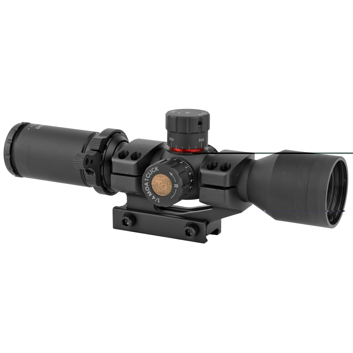 Truglo, Tactical 30 Rifle Scope, 3-9X42, 30mm, Illuminated Reticle, Includes 1 Piece Base