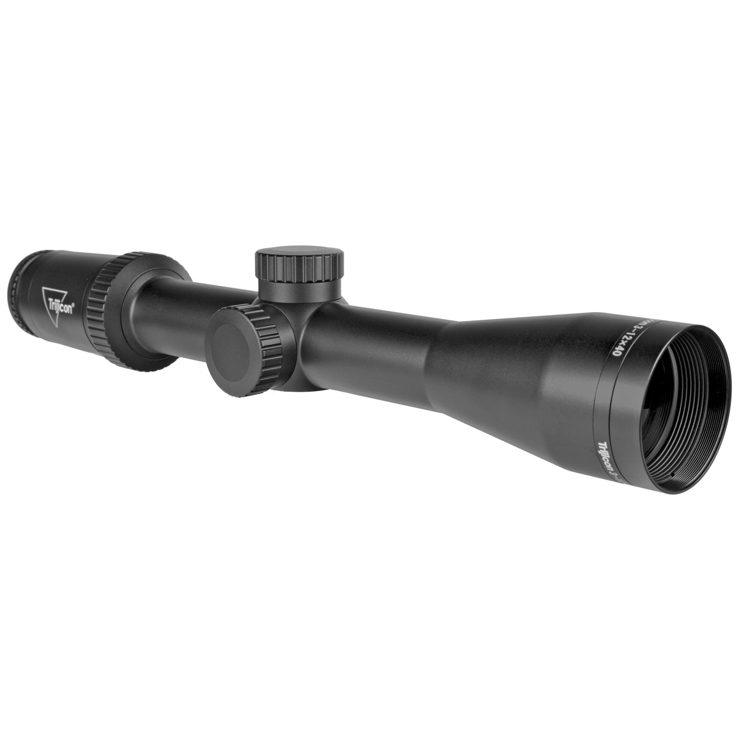 Trijicon, Huron 3-12x40mm Riflescope with BDC Hunter Holds, 30mm Tube, Satin Black, Capped Adjusters