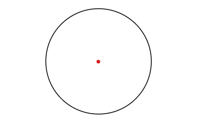 Trijicon, MRO Red Dot, 1X25mm, 2.0MOA Dot, with AC32068 True Co-Witness Mount, Matte Finish