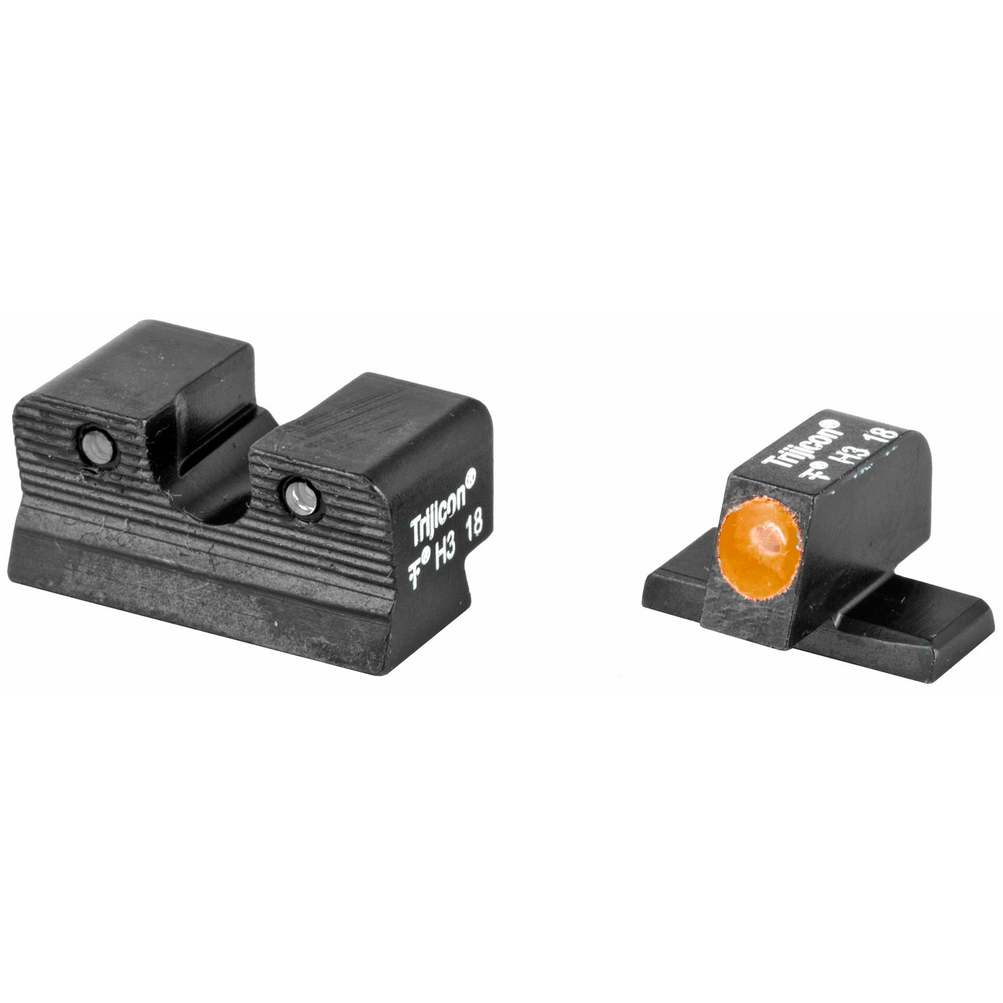 Trijicon, HD Tritium Night Sights, Fits Sig P225,226,228,239, Orange Outline