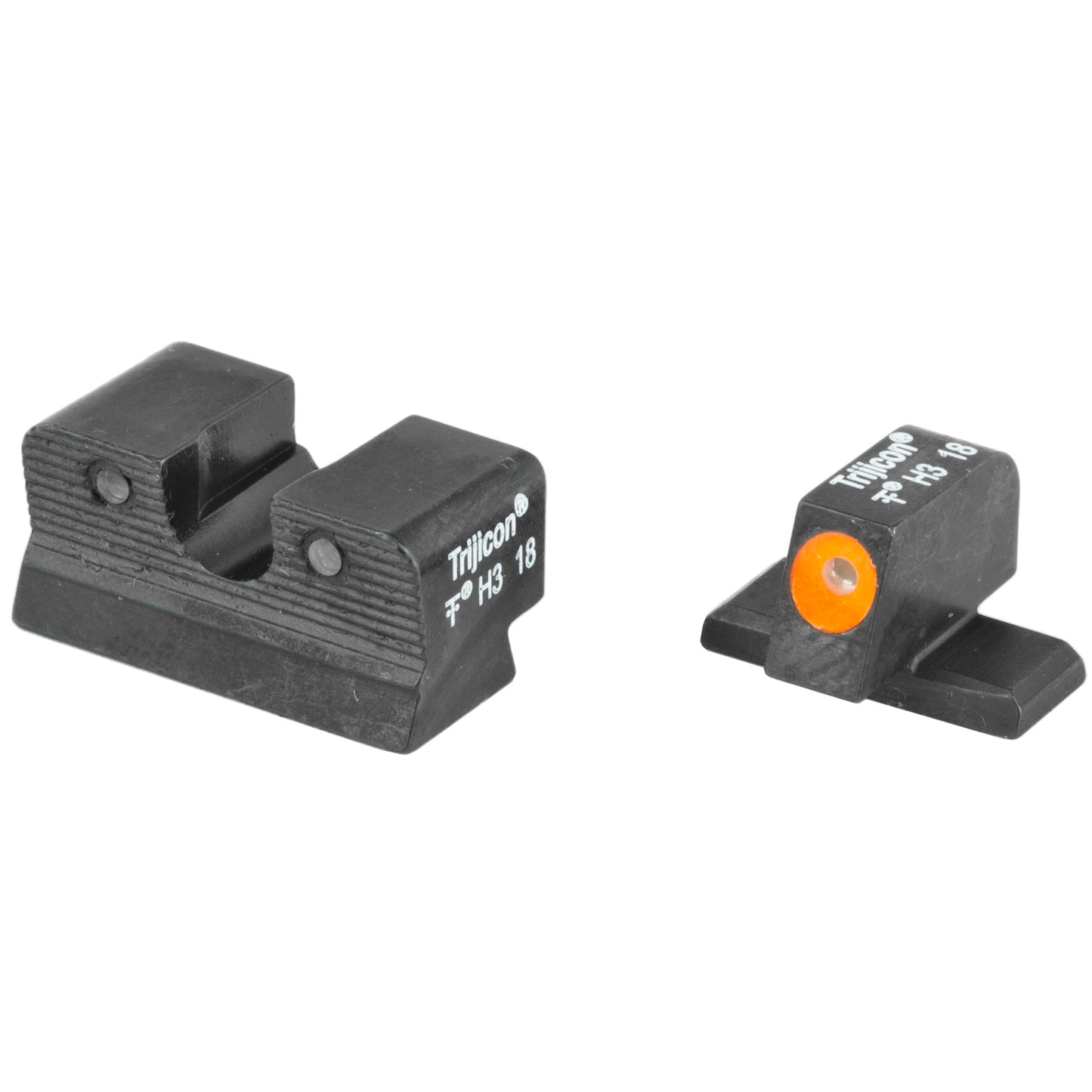 Trijicon, HD Tritium Night Sight, Fits Sig P220,229, Orange Outline