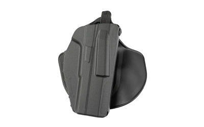 Safariland, 7378 7TS, ALS, Automatic Locking System, Outside the Waistband Paddle/Belt Loop Holster Combo, For Glock 43/43X/43X MOS/and Springfield Hellcat, Plain Finish, Black, Right Hand