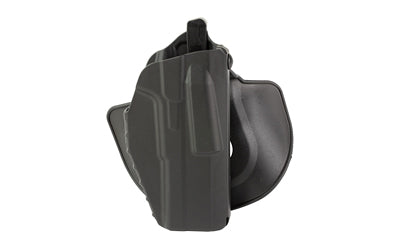 Safariland, 7378 7TS, ALS, Automatic Locking System, Outside the Waistband Paddle/Belt Loop Holster Combo, For Glock 48, Plain Finish, Black, Right Hand