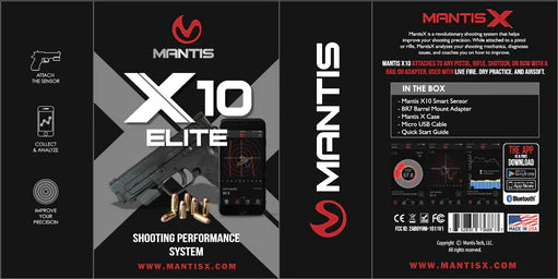 MANTIS X10 ELITE - SHOOTING PERFORMANCE SYSTEM