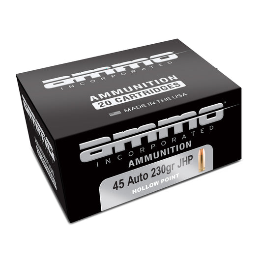 Ammo Inc, Signature, .45 ACP, 230 Grains, XTP Jacketed Hollow Point, 20 Round Box