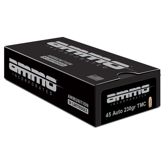 Ammo Inc, Signature, .45 ACP, 230 Grains, Total Metal Coating, 50 Round Box