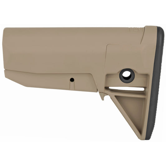 Bravo Company, BCMGUNFIGHTER Mod 0 Adjustable Stock, Fits Mil Spec Buffer Tube, Flat Dark Earth