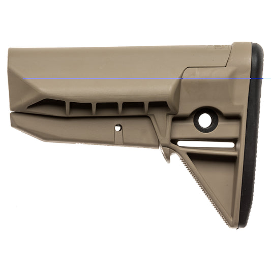 Bravo Company, BCMGUNFIGHTER Mod 0 Stock, SOPMod (Widebody), Fits Mil-Spec Buffer Tube, Flat Dark Earth