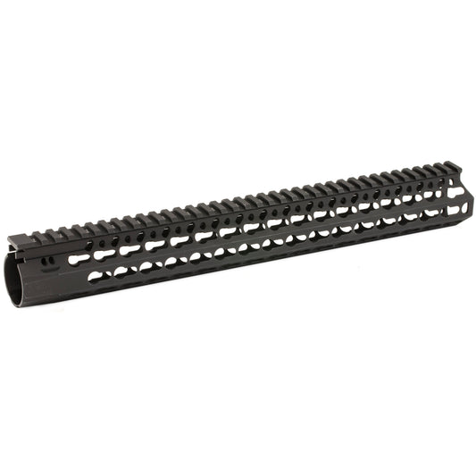 Bravo Company, 15" ALPHA Keymod Rail, Fits AR Rifles, Aluminum Alloy, Includes BCM KeyMod Sling Mount and a BCM KeyMod Nylon Rail, Black