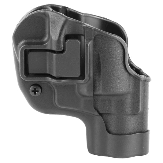 BLACKHAWK, CQC SERPA Holster With Belt and Paddle Attachment, Fits J Frame With 2" Barrel, Right Hand, Black