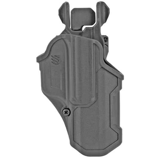 BLACKHAWK, T-Series, Level 2 Compact, Right Hand, Black, Fits Glock 43/43X, Polymer