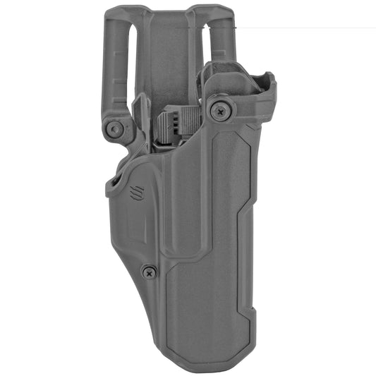 BLACKHAWK, T-Series L3D, Duty Holster, Right Hand, Black Finish, Fits Sig P320/P250, Includes Jacket Slot Belt Loop