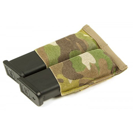 Blue Force Gear, Ten-Speed Double Magazine Pouch, Fits Pistol Magazine, Multi-Cam