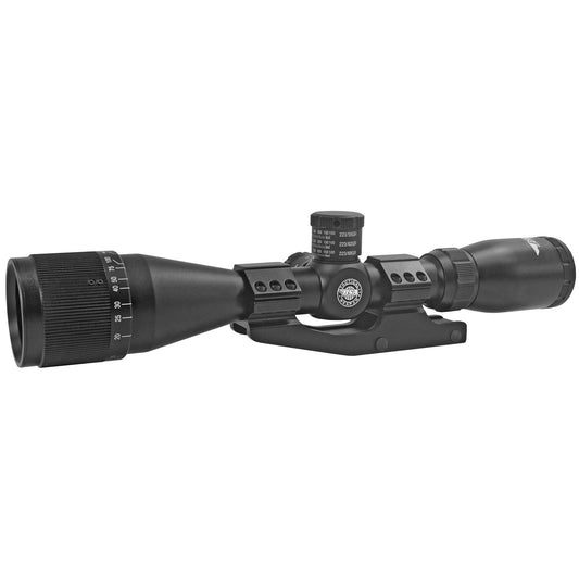 BSA Optics, Tactical Weapon, Rifle Scope, 3-12X40mm, 1" Maintube, Mil Dot Reticle, 1/4 MOA Adjustments, Black Color, 1 Piece Mount, .223 and .308 Turrets