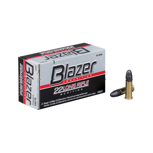 Blazer, .22 LR, High Velocity, 40 Grain, Lead, 50 Round Box