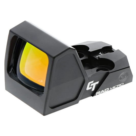 Crimson Trace Corporation, RAD Micro, Red Dot, Compact Open Reflex Sight, Black, 3 MOA