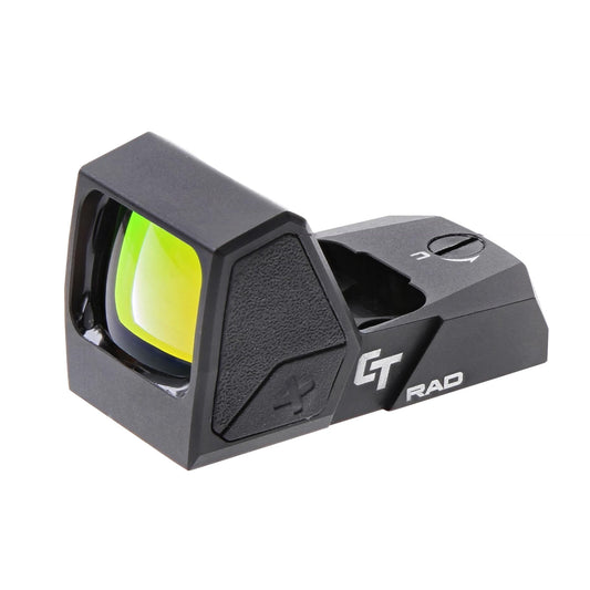 Crimson Trace Corporation, RAD, Green Dot, Open Reflex Sight, Black, 5 MOA